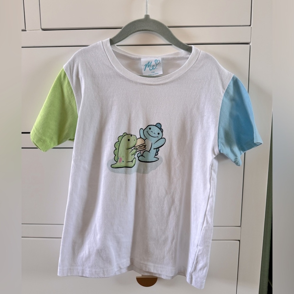 Moriah Elizabeth Pickle and Derp Color-Block T-Shirt Youth Medium